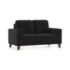 Verona Premium 2 Seater Fabric Sofa in Graphite Grey Colour
