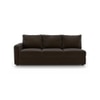 Apollo Sofa (Colour : Chocolate, Cushion : Hard, Seating Capacity : Right Aligned 3 Seater + Right Aligned Chaise)
