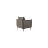 Lucas Solid Wood Accent Chair in Grey Colour