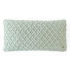Crest Desert Sage Cotton Knitted Cushion Cover 12X20 Inches