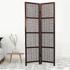 Orna Solid Wood 4 Panel Room Divider