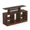 Bevlyn Engineering Wood Floor Standing Tv Entertainment Unit In Brown Maple Finish
