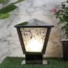 Eliante Chrome Iron Gate Light With B22 Holder In Chrome Colour