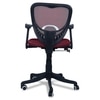 Odrione Low Back Ergonomic Chair in Maroon Colour