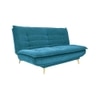 Merol 3 Seater Sofa Cum Bed In Tourquise Color