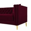 Haruko Fabric Sofa - Maroon