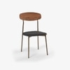 Yoho Solid Wood Dining Table with Four Chairs and Bench in Gold Finish