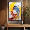 The Castle Decor Modern Abstract Wall Art Framed Painting 20x30 Inch Style 2