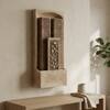 Water Fountain Golden Glow Rain Curtain Water Fountain in Sandstone Beige Colour