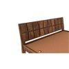 Antilles Solid Wood King Size Non Storage Bed In Brown Finish