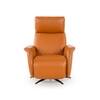 Oasis One Seater Motorized Leather Recliner in Golden Oak Brown Colour
