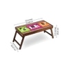Breakfast TableTable Solid Wood Breakfast Table/Tray In Multicolour
