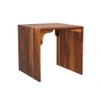 Taj Bedside Solid Wood Table in Honey Finish