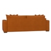 Lawson 2 Seater Sofa In Leatherette Brown Color