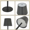Metro Matte Black Glow Desk Lamp