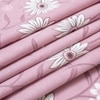 Pink Floral 290 Tc  Cotton Flat  Single Bedsheet With 1 Pilllow Cover