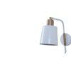 Norell White Metal Wall Light