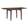 Murphy 6 Seater Dining Table In Dark Walnut Finish