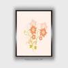 White Brown Mughal Floral Canvas Wall Prints Canvas Wall Prints Set of 1 Multicolor Matte
