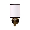 Devansh Metal Electric Wall Light in Gold Colour with Multi Shade Count of 1 Light