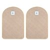 Warli Village Life Wall Art Painting Set of 2 with Gold Frame 16 x 24 Inch
