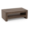 Epsilon Solid Wood Coffee Table In Danish Walnut Finish