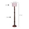 Devansh Wooden Floor Lamp