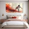 The Castle Decor Sports Art Wall Painting Wooden Framed Digital Painting 27x48 Inch (Style 6)