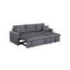 Doozy 3 Sofa cum Bed with Storage in Grey Colour
