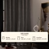 Stoa Paris Velvet Curtains for Door, Premium Dim-Out Curtain for Pack of 1, Date Night - Midnight Muse
