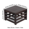 Kingsville Sheesham Wood Coffee Table In Mahogany Finish