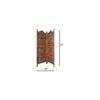 Irit Solid Wood 4 Panel Room Divider