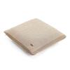 Herringbone Stone  And Natural Cushion Cover  16X16 Inches