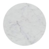 Glen Marble Side Table in Epl Gold Finish