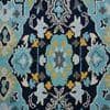 Multicolor Traditional Machine Made Polyester 3 X 5 Feet Carpet