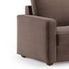 Apollo Compact Sofa (Colour : Daschund Brown, Cushion : Hard, Back Type : Regular, Seater : 2+1+1)