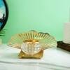 Seashell Candle Holder in Gold Colour