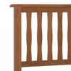 Raynor Solid Wood Queen Size Bed Without Storage (Amber Walnut Finish)