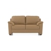 Farina 2 Seater Premium Italian Leather Sofa In Ecru