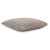 Henry Medium Grey Cotton Knitted Cushion Cover 18X18 Inches