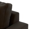 Apollo Compact Sofa Set (Colour : Chocolate, Cushion : Hard, Back Type : Regular, Seater : 2+1+1)