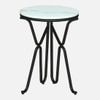 Bamba Metal Side Table in Black Colour