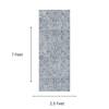 Neulooms Handloom Knotted Reversible Flatweave Runner Rug Blue or Ivory 2.5x7