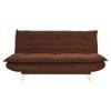 Merol 3 Seater Sofa Cum Bed In Brown Color