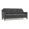 Abbey Sofa Set (Colour : Steel Grey, Cushion : Hard, Seater : 3+2+1)
