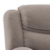 Atticus Single Seater Motorized Swivel Rock Recliner Premium Chenille Fabric