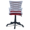 Xxeana Mid Back Ergonomic Chair in Red Colour
