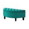Replon 2 Ottoman with Storage Color in Tourquise