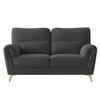 Osbert Velvet 2 Seater sofa in Dark Grey color