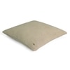 Transfer Knit Euro Sham Cushion Cover  Beige Melange 24X24  Inches